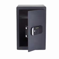 Yale YSEM/520/EG1, Freestanding safe, Black, Combination lock, 49.8 L, Steel, Floor/wall