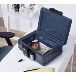 Yale YFWC/155/KB1 safe Portable safe 6.9 L Plastic Grey - Additional view 6