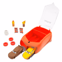 Disney Thunder Hollow Crazy 8 Crashers Launcher Set Cars 3