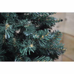 220cm (7ft 3") Premier Pencil Style Slim Christmas Tree in Green