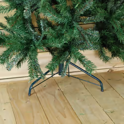 2m Corner Half Dual Purpose Wall Artificial Green Christmas Xmas Tree