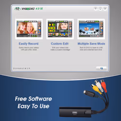 USB Video Capture Card AUG VGB100 - Transfer VHS Home Videos to PC