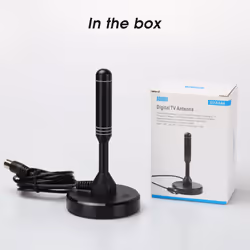HighGain TV Aerial For Freeview HD DAB Radio Magnet Base August DTA240 - Additional view 7