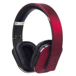 August EP650 Bluetooth Wireless Headphones - Custom Sound Control with Android/iOS App and Bluetooth v4.2, NFC and aptX LL Low Latency - [Red]