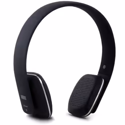August EP636 Bluetooth Headphones - Black - On Ear Wireless Headset with Mic & Bluetooth V4.1