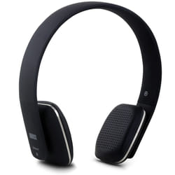 August EP636 Bluetooth Headphones - Black - On Ear Wireless Headset with Mic & Bluetooth V4.1