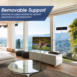 Flat Panel Antenna Freeview Window High Gain HD Aerial August DTA420