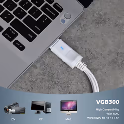 USB Video Capture Card - August VGB300 - S Video / Composite to USB Cable