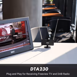 Portable Digital Antenna for TV Tuner/DVB-T Television/DAB - DTA230