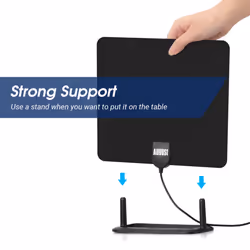 Indoor TV Freeview Aerial Digital 4K HD TV Flat Design With Stand High Gain