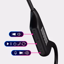 Bone Conduction Wireless Bluetooth 5.3 Open Ear Waterproof Headphones - August EP400 - Additional view 4