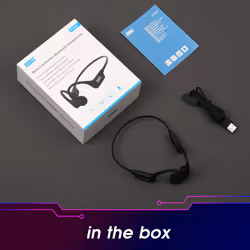 Bone Conduction Wireless Bluetooth 5.3 Open Ear Waterproof Headphones - August EP400 - Additional view 8