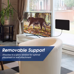 Flat Digital TV Aerial Antenna for Freeview and Freeview HD Aug DTA455