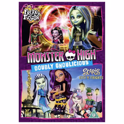 Monster High Doubly Ghoulicious Boxset (includes Scaris: City of Frights & Freaky Fusion)