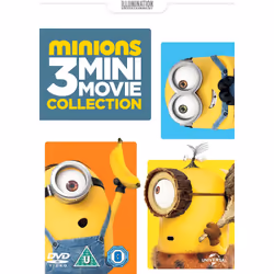 Warner Bros Minions: 3 Mini Movies, Animated film/cartoon, DVD, U, Coloured, English, Children