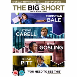 Elevation Sales The Big Short, Movie, DVD, 2D, 125 min, Brad Pitt, Elevation Sales