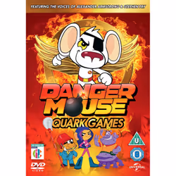 Warner Bros Danger Mouse Quark Games, Animated film/cartoon, DVD, U, Coloured, English, Children