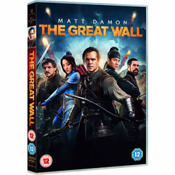 Warner Bros The Great Wall, Movie, DVD, Coloured, English, Adults & Children, Matt Damon, Willem Dafoe, Pedro Pascal, Tian Ji ...