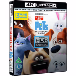 The Secret Life Of Pets [2016] (Illumination) (4K Ultra HD + Blu-ray)