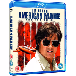 Warner Bros American Made, Movie, Blu-ray, Coloured, English, Adults, Tom Cruise, Domhnall Gleeson, Sarah Wright, Jayma Mays, ...