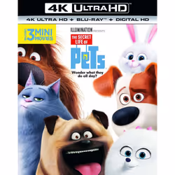 The Secret Life Of Pets [2016] (Illumination) (4K Ultra HD + Blu-ray)