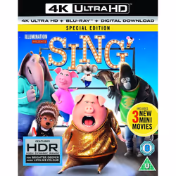 Sing [2017] (Illumination) (4K Ultra HD + Blu-ray)