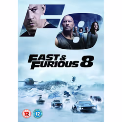 Warner Bros Fast And Furious 8, Movie, DVD, Coloured, English, Adults & Children, Vin Diesel, Dwayne Johnson, Jason Statham, ...