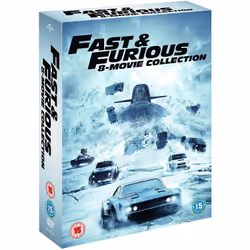 Warner Bros Fast And Furious: 8 Film Collection DVD English