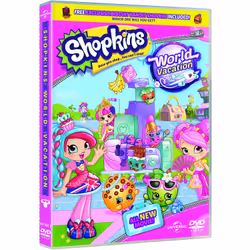 Warner Bros Shopkins: World Vacation DVD English