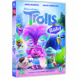 Warner Bros Trolls: Holiday, Animated film/cartoon, DVD, U, Coloured, English, Adults & Children