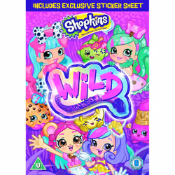 Warner Bros Shopkins: Wild, Animated film/cartoon, DVD, U, Coloured, English, Adults & Children