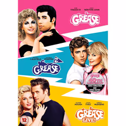 Grease 40th Anniversary Triple (Grease/Grease 2/Grease Live) [2018] (DVD)