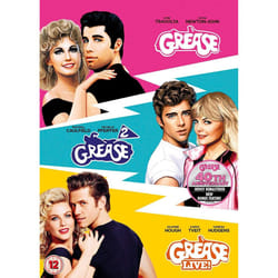 Grease 40th Anniversary Triple (Grease/Grease 2/Grease Live) [2018] (DVD)