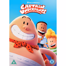 Warner Bros Captain Underpants: The First Epic Movie DVD English