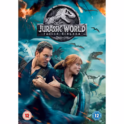 Warner Bros Jurassic World: Fallen Kingdom, Movie, DVD, Coloured, English, Adults & Children, Chris Pratt, Bryce Dallas Howar ...