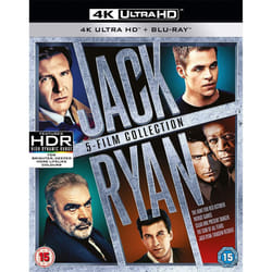 Jack Ryan Boxset (5 Films) (4K Ultra HD + Blu-ray)