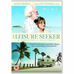 Warner Bros The Leisure Seeker, Movie, DVD, Coloured, English, Adults & Children, Helen Mirren, Donald Sutherland, Christian  ...