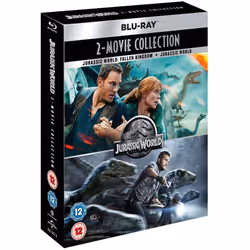 Warner Bros Jurassic World/jurassic World - Fallen Kingdom: 2 Film Collection, Movie, Blu-ray, Coloured, English, Adults & Ch ...
