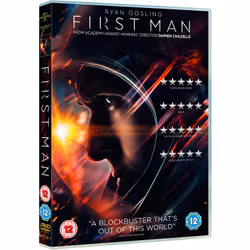 Warner Bros First Man, Movie, DVD, PG, Coloured, English, Adults & Children