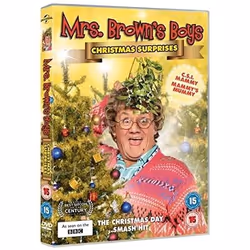 Warner Bros Mrs Brown's Boys: Christmas Surprises, Movie, DVD, Coloured, English, Adults & Children, Jennifer Gibney, Dermot ...