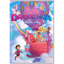 Warner Bros Barbie: Dreamtopia - Festival Of Fun, Animated film/cartoon, DVD, U, Coloured, English, Adults & Children