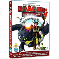 Warner Bros How To Train Your Dragon: The Short Film Collection, Animated film/cartoon, DVD, PG, Coloured, English, Adults & ...