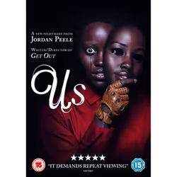 Warner Bros Us, Movie, DVD, Coloured, English, Adults & Children, Lupita Nyong'o, Winston Duke, Elisabeth Moss