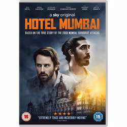 Warner Bros Hotel Mumbai, Movie, DVD, Coloured, English, Adults & Children, Dev Patel, Armie Hammer, Nazanin Boniadi