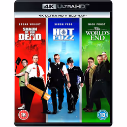 Shaun of the Dead/Hot Fuzz/The World's End Trilogy (4K Ultra HD + Blu-ray)