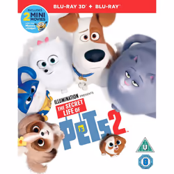 The Secret Life Of Pets 2 [2019] (Illumination) (3D + 2D Blu-ray)