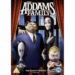 Warner Bros The Addams Family, Animated film/cartoon, DVD, PG, Coloured, English, Adults & Children
