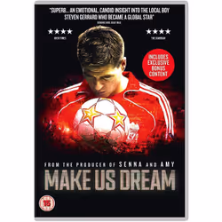 Warner Bros Steven Gerrard: Make Us Dream, Movie, DVD, Coloured, English, Adults & Children, Feature commentary with Director ...