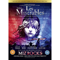 Warner Bros Les Misérables: The Staged Concert DVD English