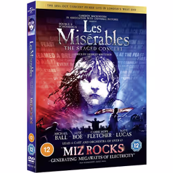 Warner Bros Les Misérables: The Staged Concert DVD English